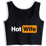 Flaion HotWife tričko černá – Zboží Dáma