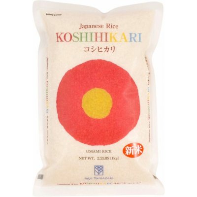 Agri Yamazaki Koshihikari japonská rýže 1 kg – Sleviste.cz