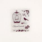 SMT Creatoys Silikonová gelová razítka Ptáček s klecí – Zbozi.Blesk.cz