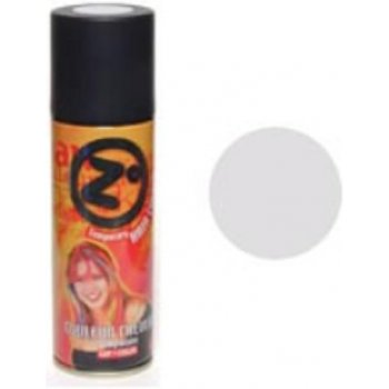 Zo Temporary Hair Colour barevný lak na vlasy stříbrný sprej 125 ml