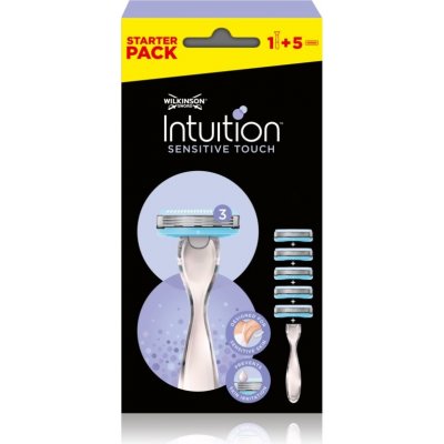 Wilkinson Sword Intuition Sensitive Touch + 1 ks hlavice – Zboží Mobilmania