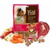 Pamlsek pro psa Sam's Field Crunchy Cracker Beef with Apples & Carrot, křupavý hovězí pamlsek s jablky a mrkví pro psy, 200 g Sams Field masový pamlsek