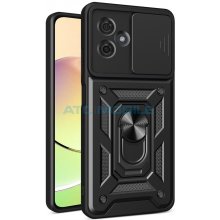 Shield4U Shockproof Camera Sliding kryt Motorola Moto G54 5G XT2343-6 s uzavřením kamery černý