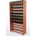 REGÁL NA VÍNO RW-3-77 BOROVICE hnědá – Zboží Dáma