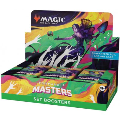 Wizards of the Coast Magic The Gathering: Commander Masters Set Booster Box – Zboží Mobilmania