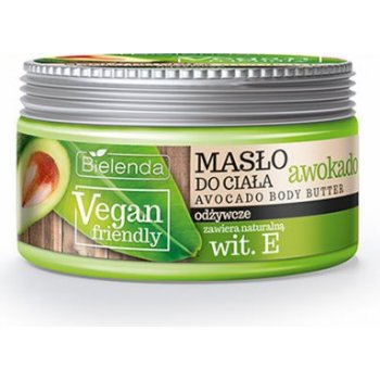 Bielenda Vegan Friendly Avocado tělové máslo (with Vitamin E) 250 ml