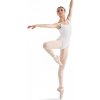 Dámské taneční sukně a dresy Trikot Bloch Ballerina L5405 bílá