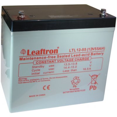 Leaftron LTL12-55 12V 55Ah 660A – Zbozi.Blesk.cz