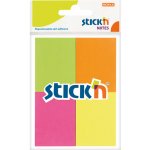 Stick´n by Hopax Bloček samolepící STICK´N 38 x 51 mm - mix neon barev / 4 x 50 ks – Hledejceny.cz