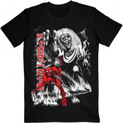 Pánské tričko Iron Maiden Number of the Beast Jumbo Rock Off IMTEE54MB – Zboží Dáma