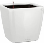 Lechuza Květináč Quadro Premium LS 35 bílá lesklý 35 x 35 x 33 cm – Hledejceny.cz