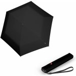Knirps Ultra US.050 Slim Manual dámský skládací manuální deštník černý – Zboží Dáma