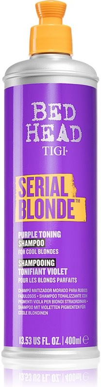 TIGI Bed Head Serial Blonde fialový tónovací šampon 400 ml