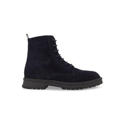 Tommy Hilfiger kotníková obuv Hilfiger Core Suede Boot FM0FM04674 modrá – Zboží Mobilmania