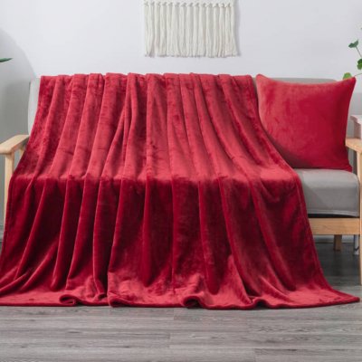 Xpose deka mikroplyš vínová 150x200 – Zboží Dáma