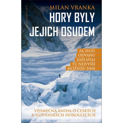 Hory byly jejich osudem - Vyjímečná kniha o českých a slovenských horolezcích - Milan Vranka