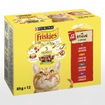 Friskies s kuřetem hovězím jehněčím kachnou ve šťávě 12 x 85 g – Sleviste.cz