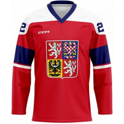 CCM Reprezentační dres ZOH červený – Zboží Dáma