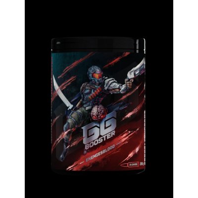 GGbooster Energy drink Enemies Blood - Červené lesní ovoce 0,28 kg – Zboží Dáma