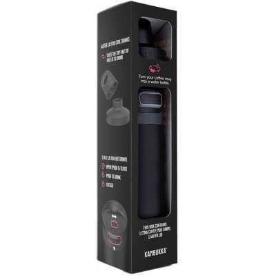 Kambukka Termohrnek Etna 500 ml Matte Black + víčko Reno – Zboží Mobilmania