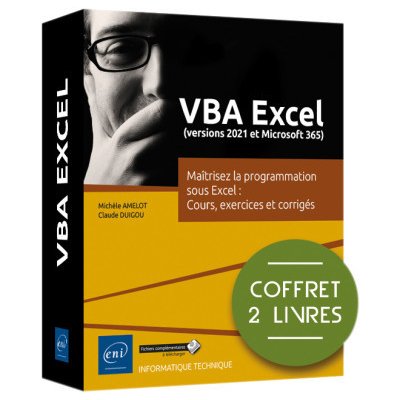 VBA Excel versions 2021 et Microsoft 365 - Coffret de 2 livres : Maîtrisez la programmation sous E – Hledejceny.cz
