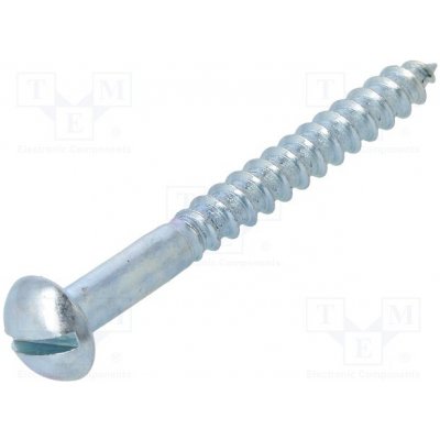 BOSSARD 1069810 Vrut; do dřeva; 4x40; Hlava: kulatá; plochá; 1mm; ocel; zinek; DIN 96 – Hledejceny.cz
