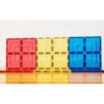 Learn & Grow Magnetická stavebnice - velké čtverce – Zboží Živě