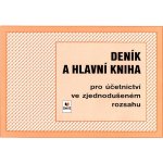 Optys 1005 Deník a hlavní účetní kniha A4 – Zboží Živě