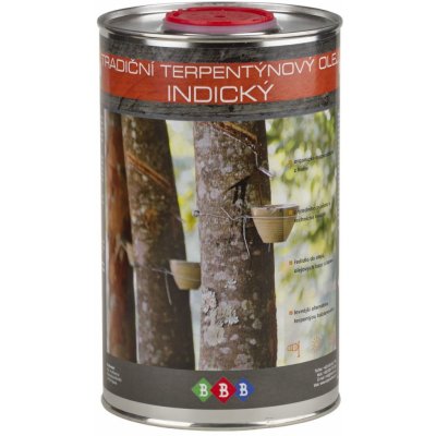 BBB BARVY Terpentýn indický 0,9 l – HobbyKompas.cz