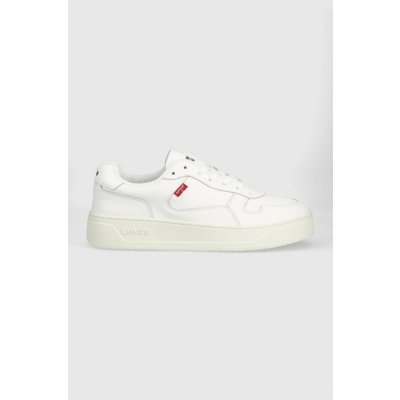 Levi's Glide D7521.0001 kožené sneakersy bílé – Sleviste.cz