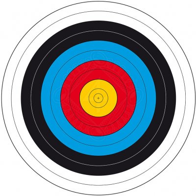 byBeier Terč na lukostřelbu FITA 80 cm – Zboží Dáma