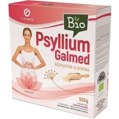 Galmed Psyllium BIO indická rozpustná vláknina 500 g – Hledejceny.cz