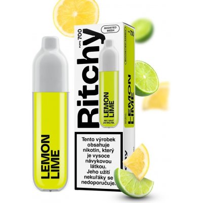Ritchy Lemon Lime 20 mg 700 potáhnutí – Zboží Mobilmania