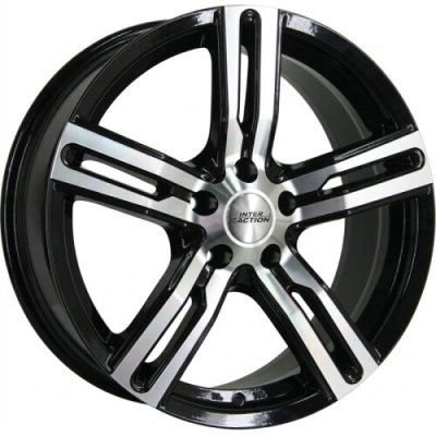 INTER ACTION KARGIN 5x13 4x100 ET30 black polished – Hledejceny.cz