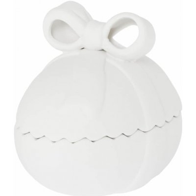 Storefactory Velikonoční dekorace LUNDBY 14 cm, bílá barva, porcelán – Hledejceny.cz