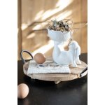 Clayre & Eef Keramická dekorační miska s králíčkem 15*11*14 cm – Hledejceny.cz