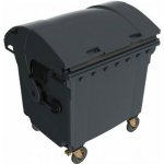 HTI Plastový kontejner 1100 l na komunální odpad, design S – Zboží Dáma