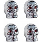 Čepičky na ventilky lebka 4ks – Zboží Mobilmania