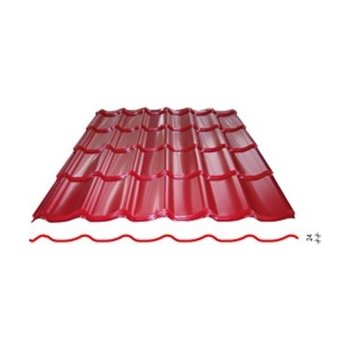 Satjam Roof Classic 0,6 mm Alumat červená 1 m²