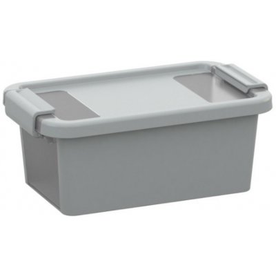Keter Plastový Bi Box XS s víkem 3l šedý – Hledejceny.cz
