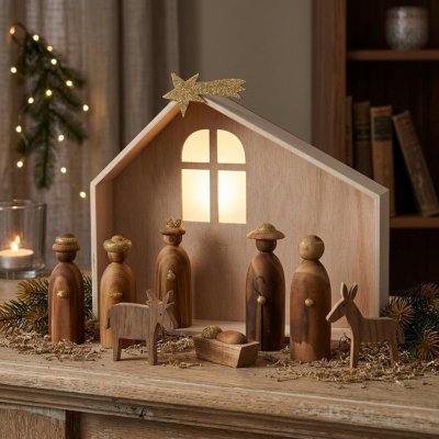 Boltze Betlém Luminaro, 35 cm – Hledejceny.cz