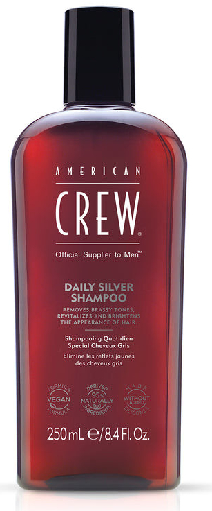 American Crew Denní šampon pro šedivé vlasy Daily Silver Shampoo 250 ml