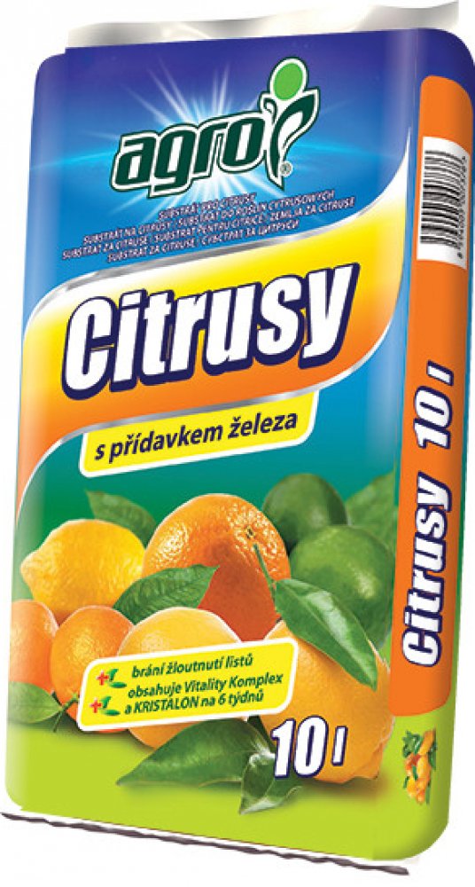 Agro CS Substrát pro citrusy 10 l