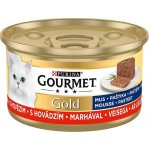 Gourmet Gold hovězí 85 g – Sleviste.cz