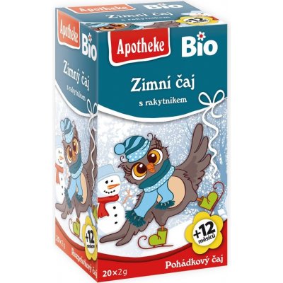 Apotheke Bio Zimní čaj s rakytníkem 20 x 2 g – Zbozi.Blesk.cz