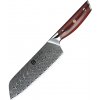 Kuchyňský nůž XinZuo Santoku nůž Yi B27 7"