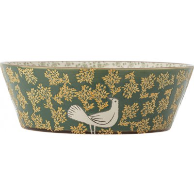 Bloomingville Kameninová mísa Hezha Green keramika 3350 ml – Hledejceny.cz