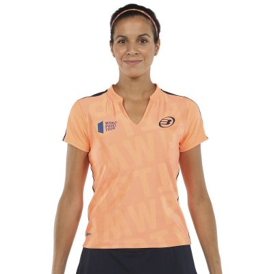 Bullpadel Yacopi Polo Woman naranja fluor