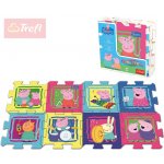 Trefl Puzzle Prasátko Peppa 30x30 cm 8 ks – Zbozi.Blesk.cz