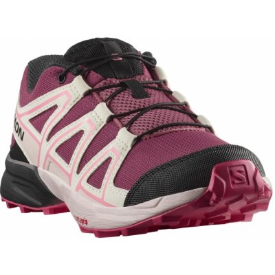 Salomon Speedcross J L47856200 nocturne hushed/violet rouge/red – Zboží Mobilmania